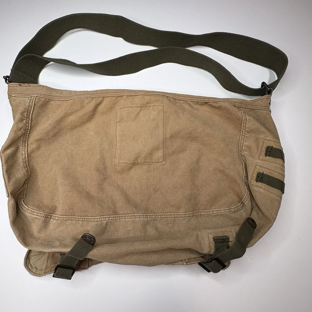 Big Y2K Old Navy Surplus Gear Military Messenger‎ Bag Type R12 Canvas